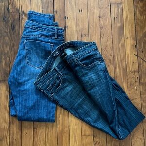 Mossimo Dark Blue Women's Jeans - low rise Skinny